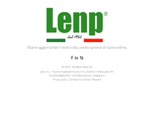 Tablet Screenshot of lenp.it